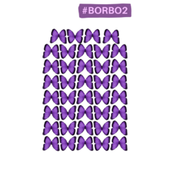 #BORB02 - Borboletas Papel de Arroz -