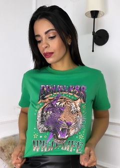 T-shirt tigre life - Muudy