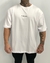 REMERA OVERSIZE STAY HUSTLE WHITE en internet