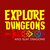 Camiseta Sword Dices Explore Dungeons - RPG