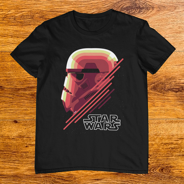 Camiseta Stormtrooper Red Side Filmes