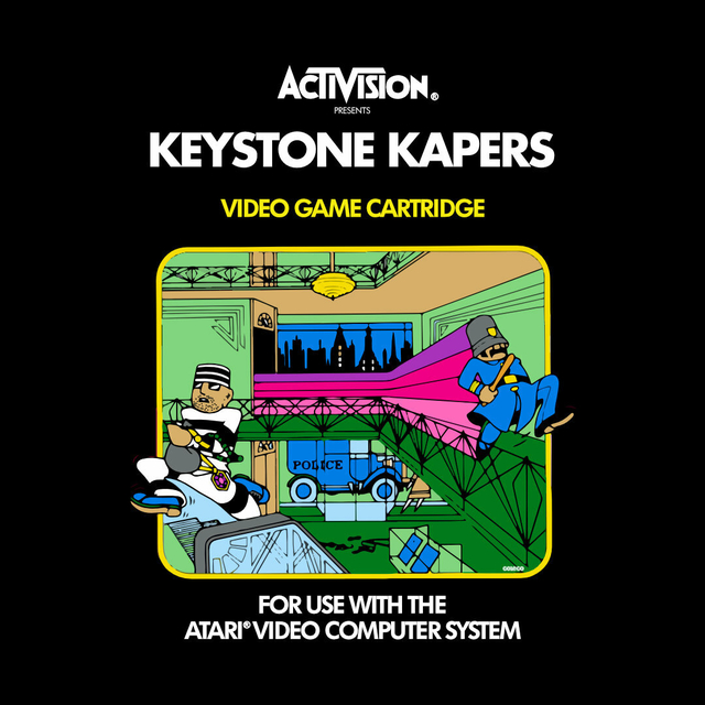  Atari 2600 Game Cartridge - Keystone Kapers : Video Games