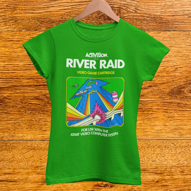 Camiseta Camisa Geek Game Jogo River Raid Atari