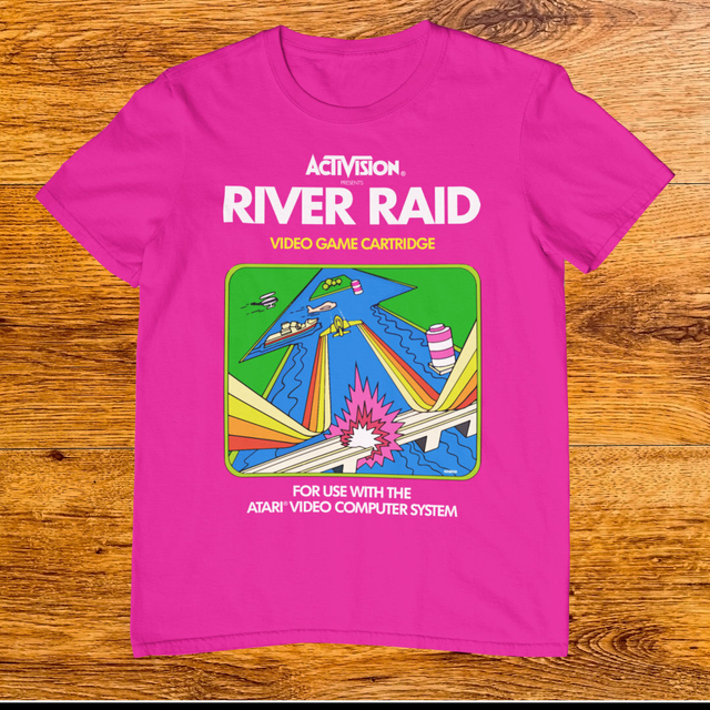 Camiseta Camisa Geek Game Jogo River Raid Atari