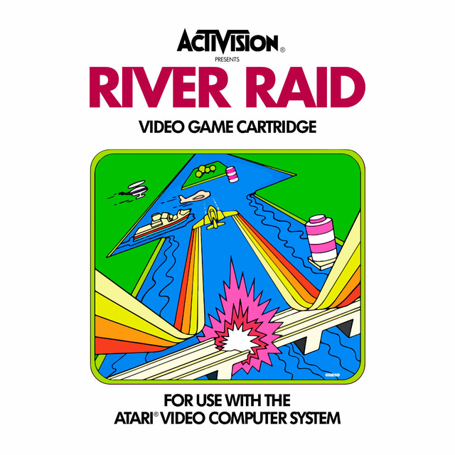 Atari 2600 River Raid aviao parte 02 