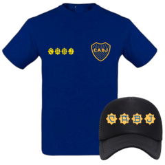 REMERA + GORRA BOCA 01 en internet