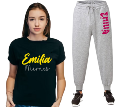 CONJUNTO REMERA + JOGGER EMILIA 01 - comprar online