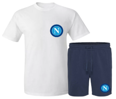 REMERA + BERMUDA NAPOLI ESCUDO CHICO - comprar online