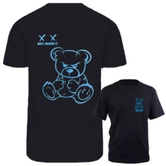 OSO BEAR URBAN STREET WEAR STYLE 11 JUST CHANGE IT REMERA NEGRA