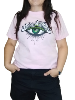 Remera Rosa Ojo