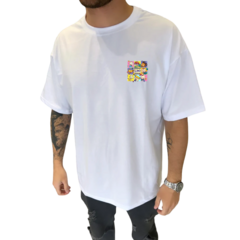 Remera Blanca Oversize RUGRATS - comprar online