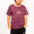 Camiseta Rip Curl Icon Tee Infantil Dusty Purple
