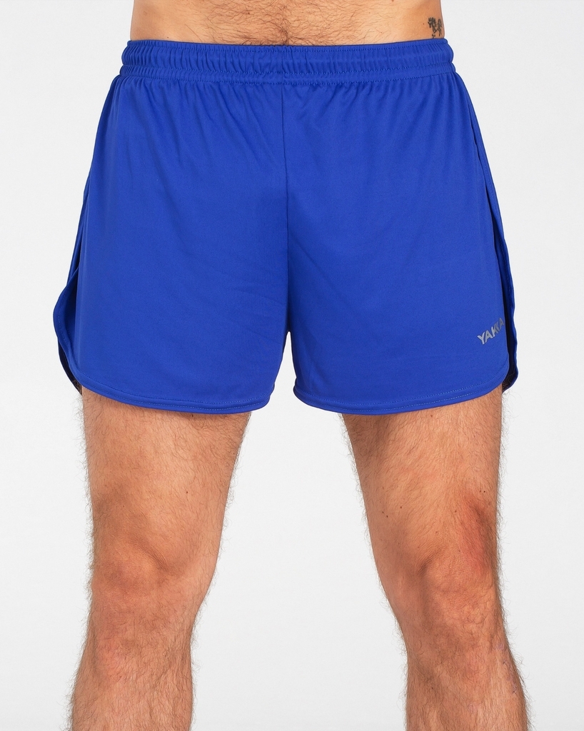 Short Calza Running Negro & Gris - Comprar en Yakka