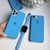 Funda Silicone Case Iphone Azul Cielo