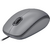 Mouse com fio Logitech M110 Silent - Cinza - loja online