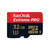 Cartão de Memoria SanDisk Extreme PRO MicroSDHC UHS-I, 32GB com Adaptador - SDSQCG-032G-GN6MA