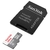 Cartão de Memoria SanDisk Ultra MicroSDHC UHS-I, 32GB com Adaptador - SDSQUNR-032G-GN3MA - comprar online