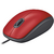 Mouse com fio Logitech M110 Silent - Vermelho na internet