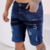 Bermuda Jeans Masculina Destroyed: Autenticidade Denim - Atacado da Moda Jeans