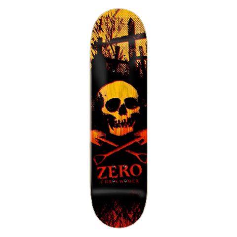 Shape de Skate Zero 3 Skull Blood 8 (Black)