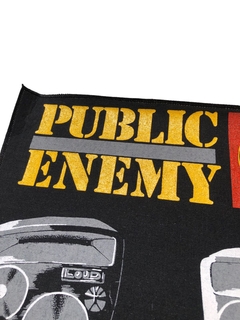 Patch vintage Public Enemy de 1989 na internet
