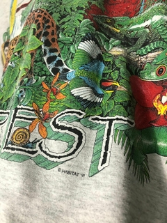 (G) Camiseta vintage Rainforest de 1991