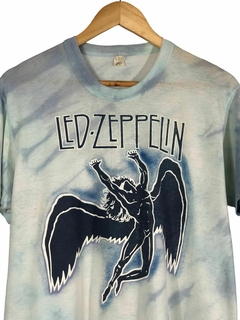 (M) Camiseta vintage tie dye Led Zeppelin de 1984 - comprar online