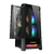 Gabinete Cougar DuoFace RGB Mid Tower Vidro Temperado, Black, Com 3 Fans ARGB (385ZD10.0001)