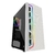 Gabinete Bluecase BG-033W Mid Tower Lateral em Vidro Branco (BG033WGCASE)