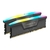 Memória Corsair Vengeance RGB 64GB DDR5 (2 x 32GB) 6400MT/s CL32 1.40V Preto (CMH64GX5M2B6400C32) - comprar online