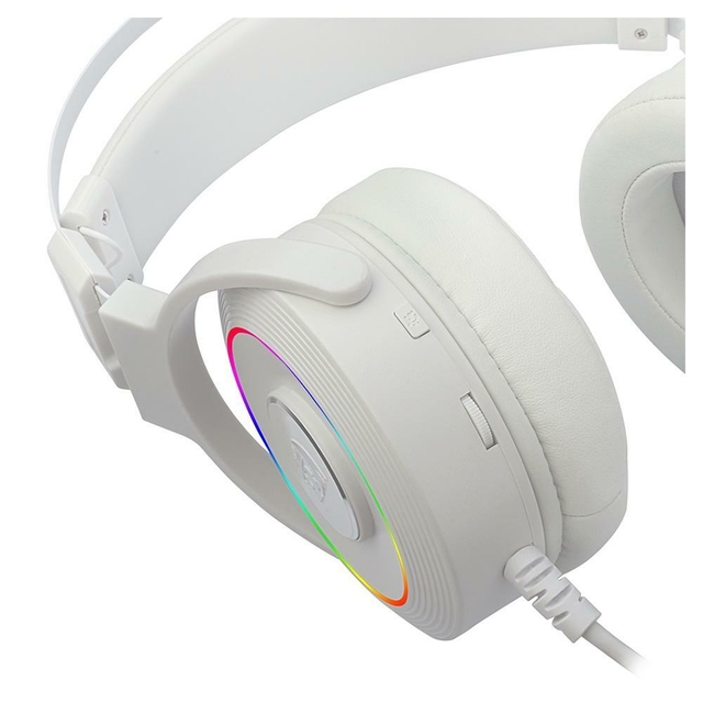 Headset Redragon Lamia 2, RGB, 7.1 Som Surround, Drivers 40mm, Branco  (H320W-RGB)