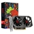 PCYes AMD Radeon RX 550, 4GB GDDR5 128 Bits, Graffiti Series (PJRX550DR5128B)