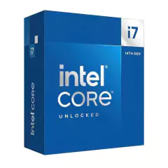 Guerra Digital Intel Core i7-14700K, 14ª Geração, 5.6 GHz Max Turbo, Cache 33MB, 20 Núcleos, 28 Threads, LGA1700 (BX8071514700K) image