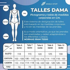 Imagen de Malla Deportiva de Dama para Natación Quickly® Resistente al cloro® - Talles Grandes - TG96