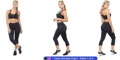 Calza Capri Dama Quickly de Laycra - Angelo Sport