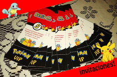 Invitación Tickets Troquelado