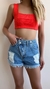 Shorts Jeans Cos assimétrico Farm - comprar online