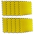 Kit 10 Tatames 1,00x1,00 - 10mm Com Encaixe (10m²) Amarelo