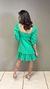Vestido Curto Bruna em algodão - Verde - loja online