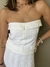 Top corselet em TRICOT modal-Branco - loja online