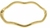 Bracelete ondas - Dourado - comprar online