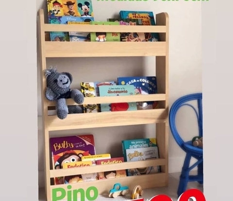 Mueble Organizador Comoda Montessori Nordico Juguetero Cubos
