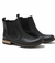 Bota elastico negro Cuero (185007OI23H) - comprar online