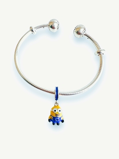 Berloque Charms Minions meu malvado favorito Prata 925 - BellaUna joias 