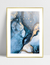 Quadro Abstrato Azul Efeito Már I - loja online