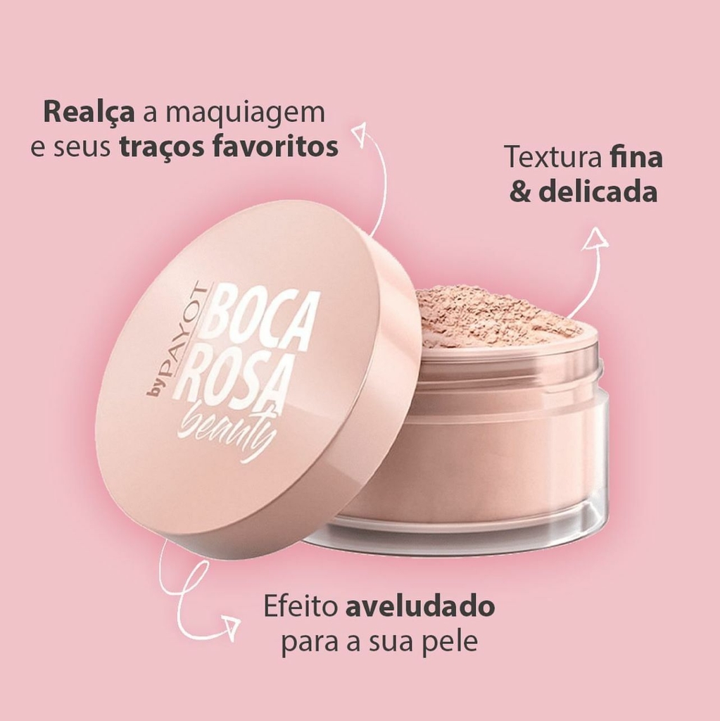 Pó Solto Facial Boca Rosa Beauty Cor Marmore 2 - 20g - Payot