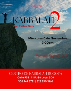 Kabbalah 2 interactivo con Esther Naor – Cali