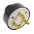 Plug Macho de 3 Pinos 30A Industrial Porcelana PTP 13033 G20