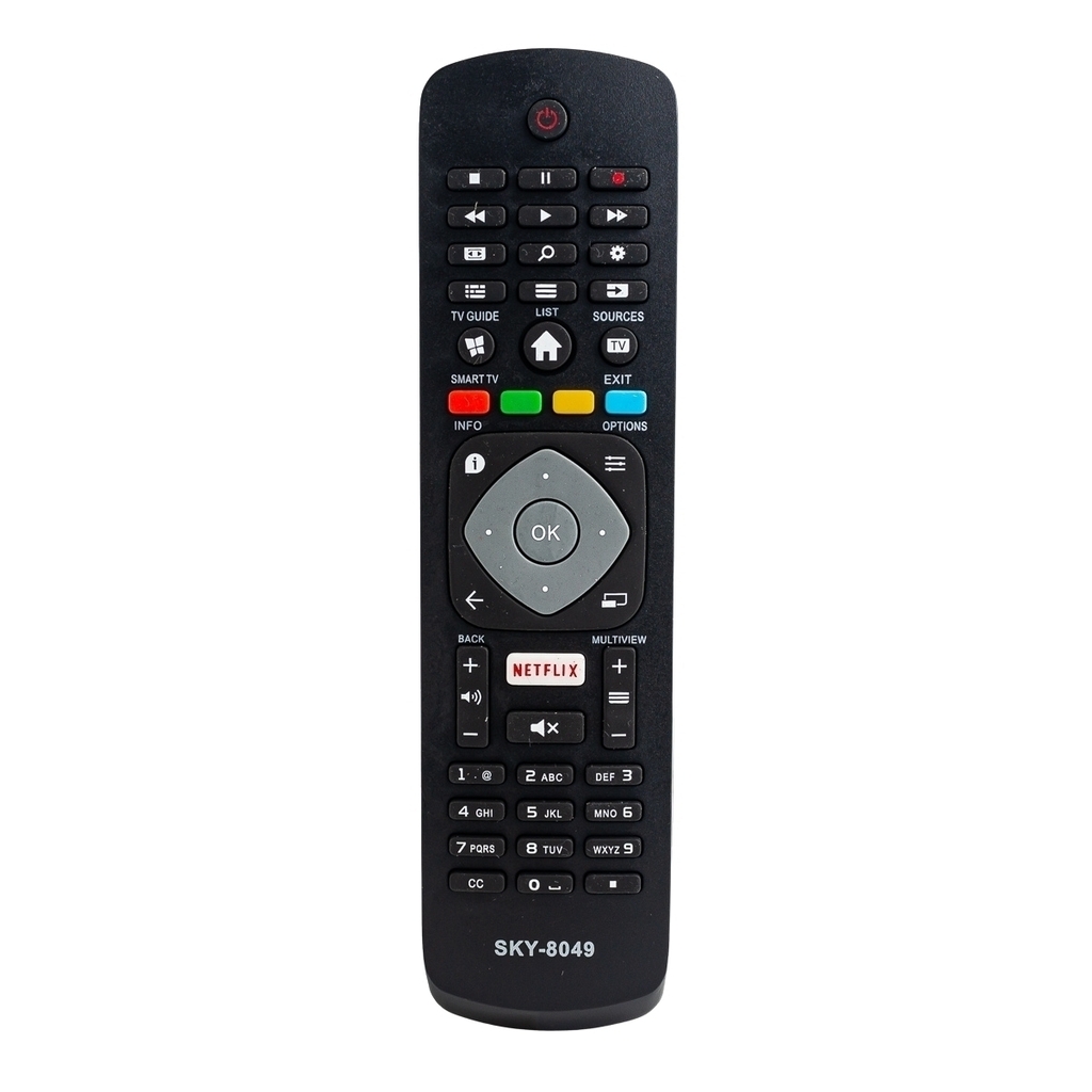 Controle Remoto Para Tv Aoc Com Botão Netflix Led Smart Novo SKY