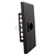 Recta Tomada 10A com Placa 2x4 Preto Satin 12154-1 Blux - comprar online